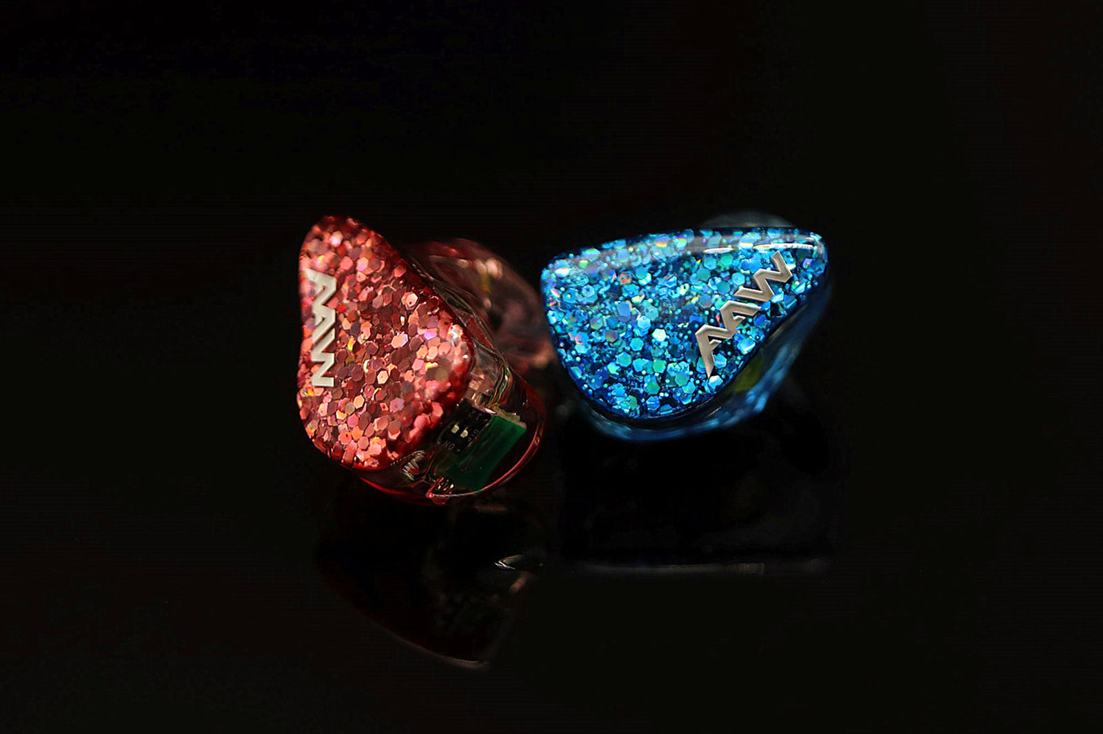 AAW M20 custom in-ear monitors, made from ear impressions by Null Audio's sister brand AAW