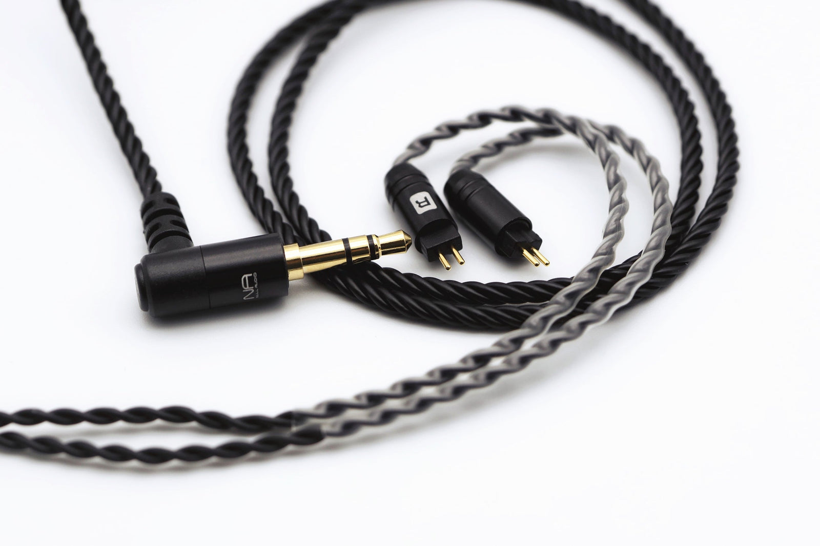 Brevity Pro copper IEM cable with 0.78 mm 2-pin connectors and 3.5 mm plug