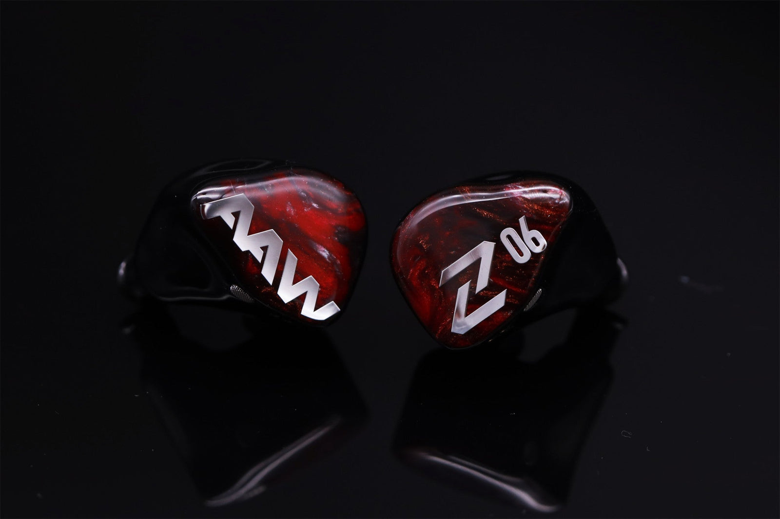 AAW Z06 6-driver custom in-ear monitors, built from ear impressions by Null Audio's sister brand AAW