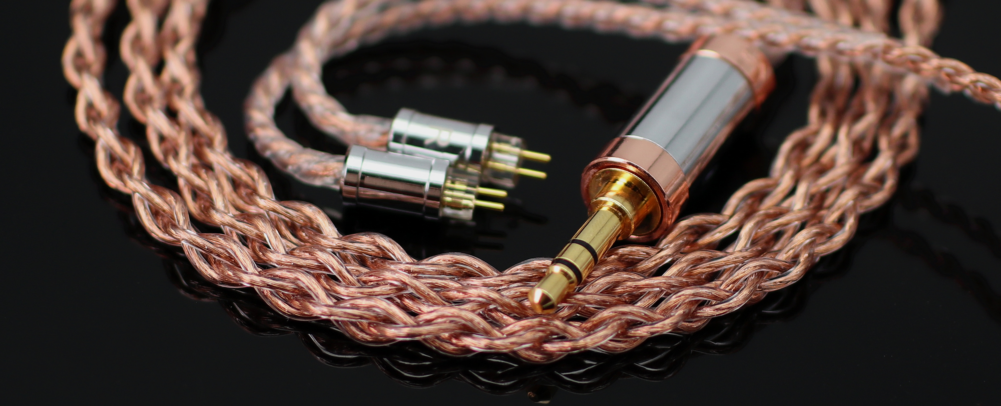 Arete Series MKV Premium Upgrade Cable for Headphone | IEM– Null Audio