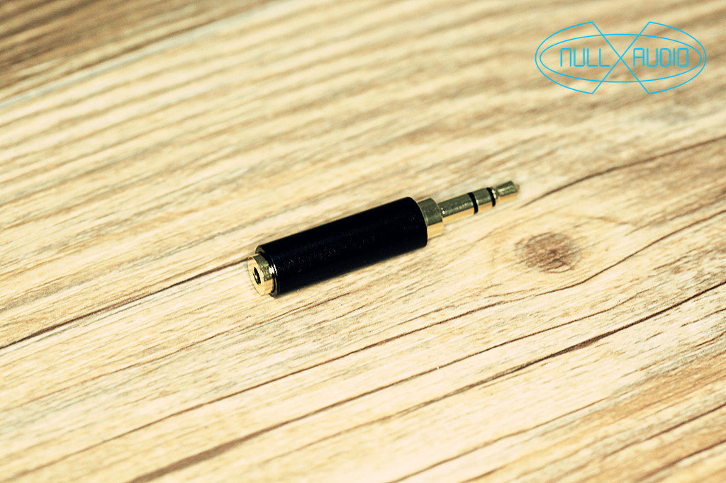 Null Audio 2.5mm Balanced to 3.5mm Converter - Null Audio