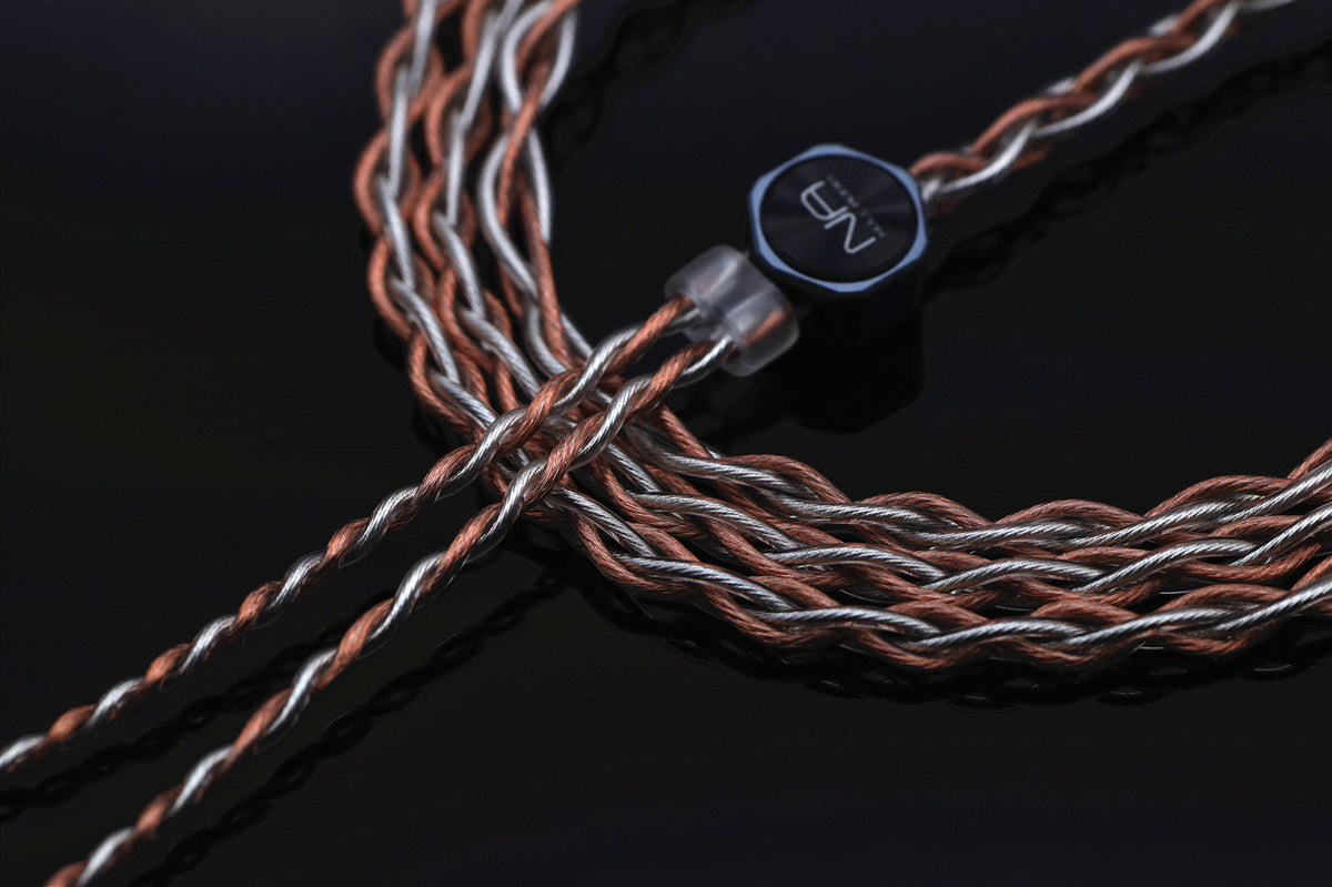 Symphonym-Hakone MKIII UP-OCC Cryo Silver/Copper Headphone/IEM Cable - Null Audio